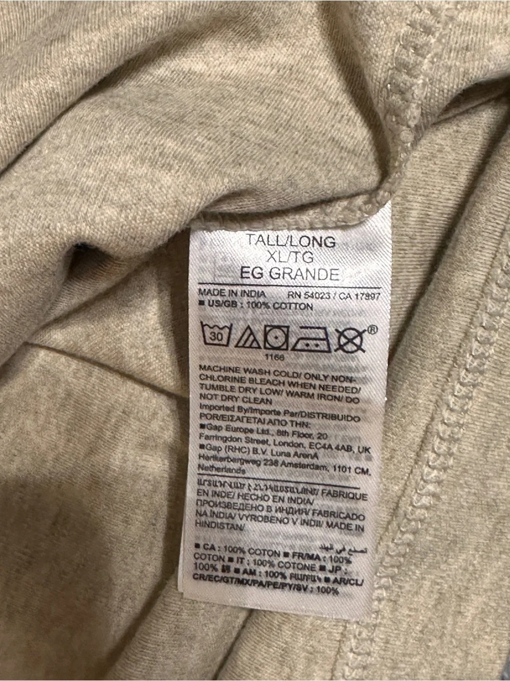 Banana Republic Luxury Touch Heather Camel Standard Fit Polo Shirt Men's XL